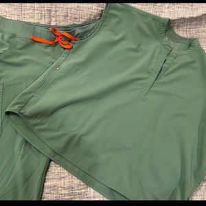 Figs Scrub Set Jade, XL, XXL